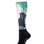 Noble Equestrian Socks Peddies Over The Calf Riding Sock Galloping Through The Forest