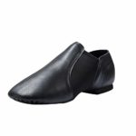 Dynadans Women’s Leather Upper Slip-on Jazz Shoe