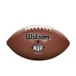 Wilson NFL MVP Official Football – Brown Version , Official (Age 14+)