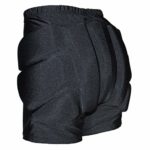 CRS Cross Padded Figure Skating Shorts – Crash Butt Pads for Hips Tailbone & Butt (Ladies Small Black)