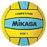 Mikasa Sports Youth Unisex Splashball Water Polo Balls Yellow/Blue, Size 1