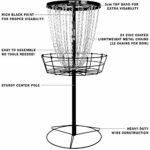 Remix Deluxe Practice Basket for Disc Golf – Black