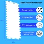 Skate Anytime – Synthetic Ice for Hockey – Skateable Artificial Ice Tiles – Backyard Ice Rink – Expandable (Skateable Synthetic Ice for Hockey Training, Deluxe Starter Kit (20 Panels) 60 sq ft)