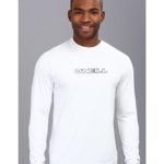 O’Neill Wetsuits Men’s O’Neill Basic Skins UPF 50+ Long Sleeve Sun Shirt, White, Large