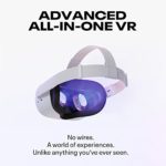 Oculus Quest 2 – Advanced All-In-One Virtual Reality Headset – 128 GB (Renewed Premium)