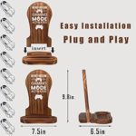 Gamer Gifts for Teenager Boys, Gaming Headphone Stand for Men, Gaming Room Desk Decor Wooden Headset Holder, Son Boyfriend Husband Game Lover Gifts -Don’t Disturb Gaming Mode Activated