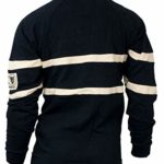 Guinness Traditional Rugby Jersey, Black/Cream, 2XL