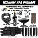 Maddog Tippmann TMC MAGFED Titanium HPA Paintball Gun Marker Starter Kit – Tan