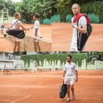 Fitdom Tennis Racket Bag – Can Carry Up to 3 Racquets. Perfect for Men, Women, Junior & Kids. Can Also Use For Badminton & Racquetball. Durable Exterior for Your Gears, Towels, Balls and Accessories.