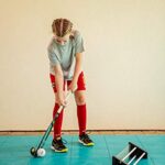 Field Hockey Star Rebounder – Patented Passing Training Aid with Sticker Set and App – Perfect Passer Equipment for Indoor and Outdoor Practice – Better Shooting and Stick-Handling Speed and Comfort