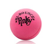 Hi-Bounce Pinky Ball (1 Pack) by JA-RU. Rubber-Handball Bouncy Balls for Kids and Adults. Small Pink Stress Bounce Ball. Indoor and Outdoor Sport Party Favors. Bouncing Throwing Play Therapy. Plus 1 Small Ball. 976-1B