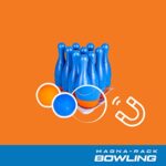GAMELIFE SPORTS MagnaRack Bowling, Includes 10 Magnetic Bowling Pins, 2 Balls, Bowling Mat, Carry Bag, Great Toy Gift, Early Education, Indoor & Outdoor Games, Toddler, Child, Boys & Girls 6 and up