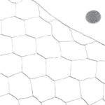 Fencer Wire 20 Gauge Galvanized Poultry Hex Netting with 2 inch Mesh (6 ft. x 150 ft.)
