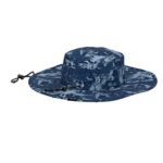 HUK Men’s Standard Boonie, Wide Brim Fishing Hat, Fin-Set Sail, One Size