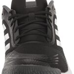adidas Men’s Novaflight Sustainable Volleyball Shoe, Black/White/Grey, 11.5