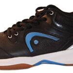 HEAD Men’s Sonic 2000 MID Racquetball/Squash Indoor Court Shoes (Non-Marking) (Black/Blue) 10.0 (D) US