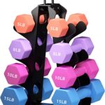 Okugafit Dumbbell Rack, Weight Rack for Dumbbells, Dumbbell Rack Stand Only, Dumbbell Rack for Home, Offices and Gyms.