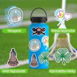 Lacrosse Stickers 50 PCS Sports Stickers,Lacrosse Helmet Stickers,Lacrosse Gifts for Boys/Girls,Lacrosse Party Supplies