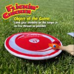 University Games | Flickin Chicken Indoor Outdoor Target Toss Game, for 2 or More Players Ages 6 and Up