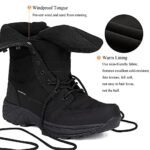 FW FRAN WILLOR Women’s Waterproof Winter Snow Boots with Side Zipper