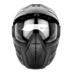 Carbon Paintball Carbon OPR Full Head Coverage Thermal Paintball Goggles Mask – Black