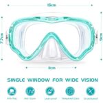 Seago Kids Swim Goggles Swimming Goggles for Kids Boys Girls Toddlers Youth 5-15 Anti-Fog 180° Clear Goggles No Leak Kids Pool Underwater Open Water Swim Goggles with Nose Cover Swimming Equipment