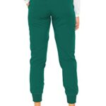 Med Couture Women’s Touch Collection Yoga Jogger Scrub Pant, Hunter, Medium