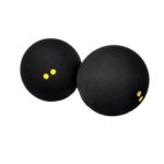 XXGFCZ 3 Pieces Double Yellow Dot Squash Ball Custom Logo Professional high Elasticity Resistant to Play for Training and Practice