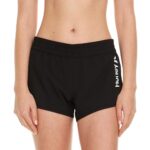 Hurley 3″ Swim Board Shorts for Women, Swim Shorts Women, Swimming Shorts for Women, Summer Shorts with Pockets Black