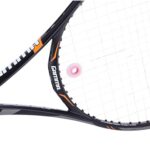 GAMMA Shockbuster Ring Tennis Racket Dampener, Easy-to-Install Tennis Dampener with Zorbicon Gel Technology Minimizes Vibration During Prolonged Use, Red and Black, Pack of 2