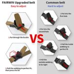 FAIRWIN Tactical Belt 1.5 Inch Belts for Mens Nylon Web Work Belt with Heavy Duty Buckle