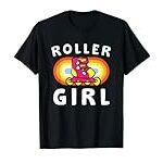 Roller Girl Inline Skating Girl Women Rollerblading T-Shirt