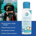 STREAM 2 SEA Mask Defog, Reef Friendly Defogger Coating Anti Fog Mask for Glasses, Snorkel Mask, Scuba Divers, Ski Goggles and Sports Glasses Equipment