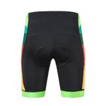 UGLY FROG Mens Triathlon Shorts with Adjustable Drawstring Easy Reach Leg Pockets Chamois for Long-Distance Tri Race