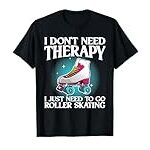 Cool Roller Skating For Men Women Roller Derby Inline Skate T-Shirt