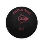 DUNLOP Squash Balls Progress Red, 12 Balls, for Recreational and Hobby Players – Medium Speed