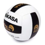 KING OF THE BEACH Miramar Volleyball by Mikasa – The Official Tour Beach Volleyball Designed by Olympian and World Champion Sinjin Smith